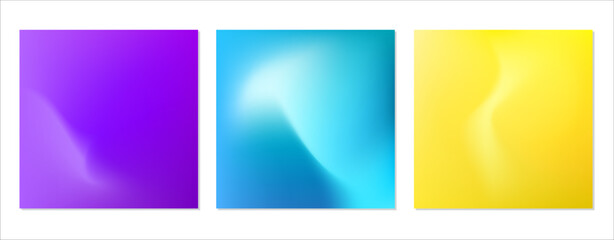 SET GRADIENT MESH LIQUID COLOR. POSTER BACKGORUND DESIGN VECTOR TEMPLATE GOOD FOR POSTER, WALLPAPER, COVER, FRAME, FLYER, SOCIAL MEDIA, GREETING CARD