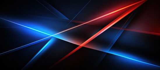Obraz premium Abstract Neon Lines