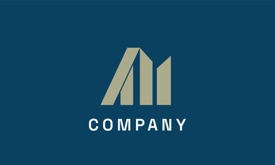 Fototapeta premium company logo for apartment company 