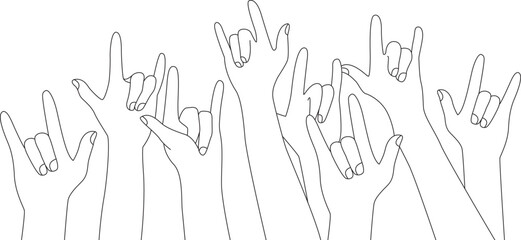 multiple diverse hand gestures against , vector icon design.