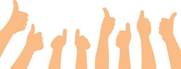 Obraz premium multiple diverse hand gestures against , vector icon design.