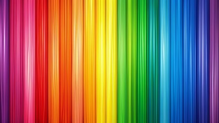 Obraz premium Vibrant rainbow stripes background for creative designs and artistic projects, colorful, energetic, lively, creative
