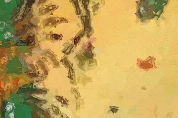 Oil paintings and various flowers, birds, roses, peonies, chrysanthemums, cranes, butterflies, are beautiful