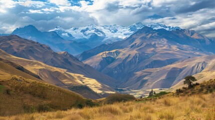 Majestic Mountain Landscape in Peru