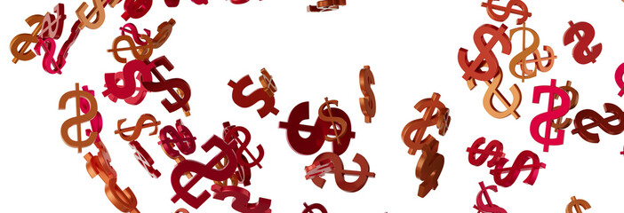 dollar sign business concept illustration