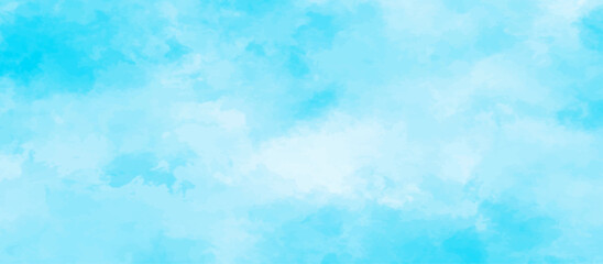 Gradient light white sky background with fluffy clouds .Nature landscape in environment day horizon skyline view .cloudy in sunshine calm bright winter air background.