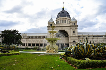 Obraz premium View of the Royal Exhibition Building in Melbourne, Australia.