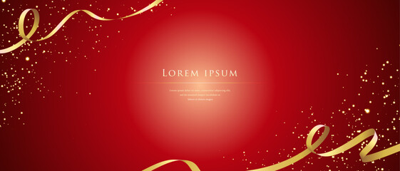 Gorgeous light grain and ribbon background