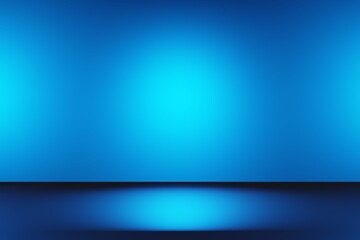 studio blue background with spotlight blue photo product background design