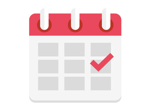 Calendar date appointment illustration icon vector