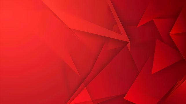 Dynamic abstract background with red geometric shapes creating a modern and vibrant design.