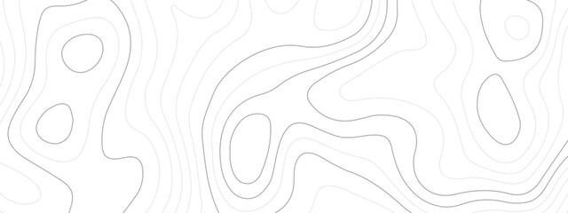 Wave topographic doted lines contour map, topographic wavy map dot line background. Abstract geographic wave grid line map. Vector illustration.