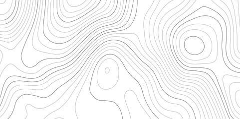 Abstract topographic wavy curve line background. Topography map pattern, Geographic curved relief. Topographic lines background. Vector illustration.