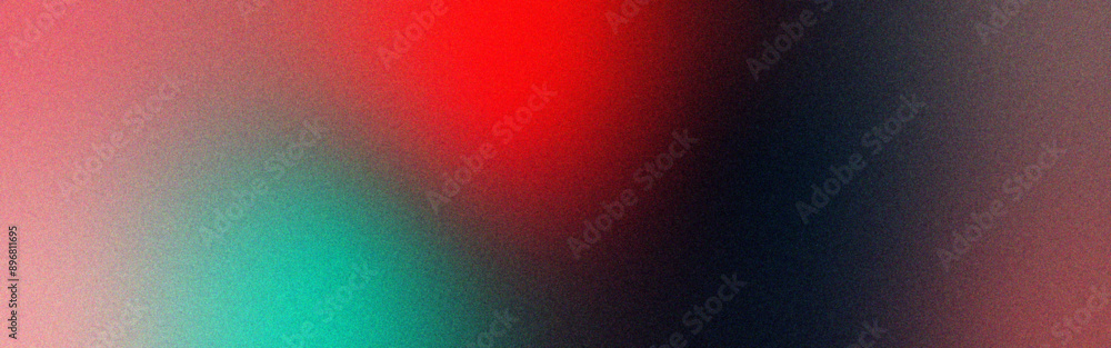 Poster maroon teal grey brown, color gradient rough abstract background. grainy noisy gradient red and gree