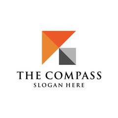 modern simple clean compass concept