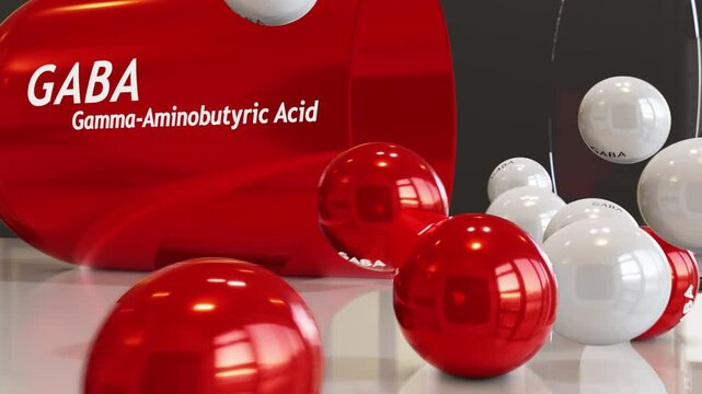Gaba Capsule (Slow Motion)