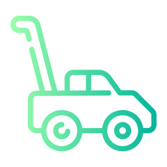 Obraz premium lawn Line Gradient Icon