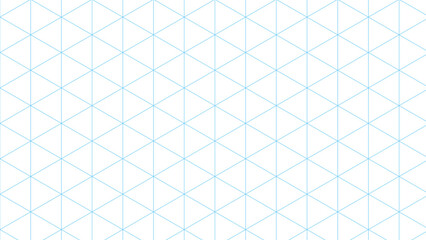 Isometric light blue graph paper landscape vector
