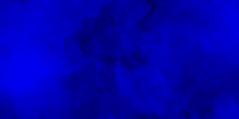 Fototapeta premium paint spatter and old grainy distressed blue grunge texture, Blue misty dark background with smoke,Dark blue stone concrete paper texture background,blue dust particles splash on background.