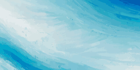 Sea water ocean wave vector background. Blue water ocean sea wave seamless background. Water  ocean wave white and soft blue aqua, teal texture.