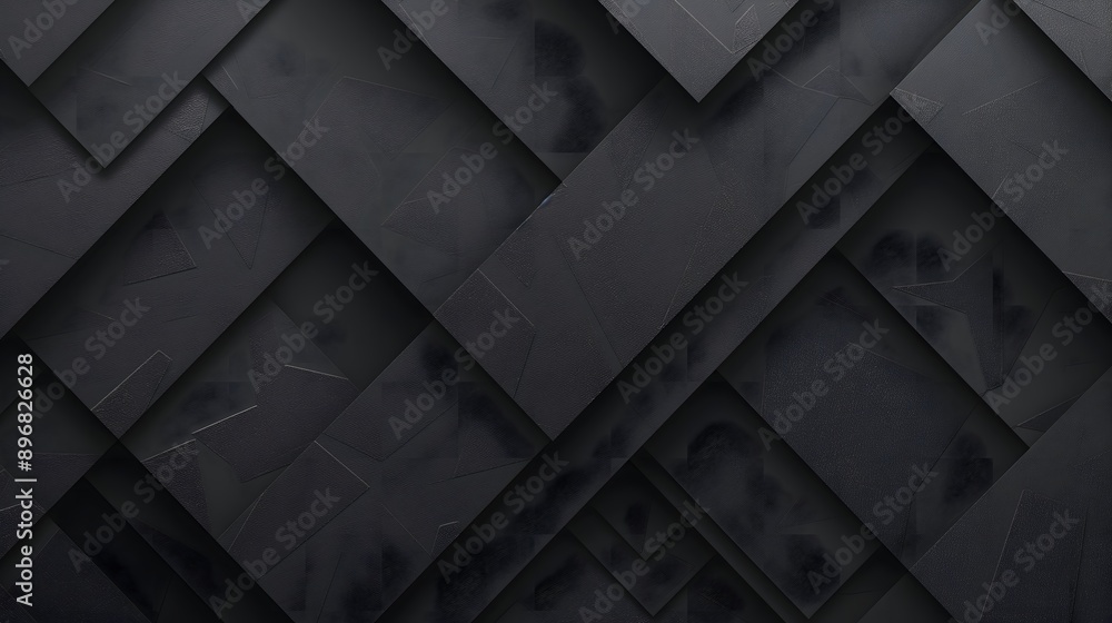Poster 40. abstract background with layered geometric shapes and shadow effects