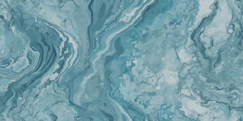 Seamless wave water ocean soft blue curve line background. Water  ocean wave white and soft blue aqua, teal texture. Vector sea, wave, water background.