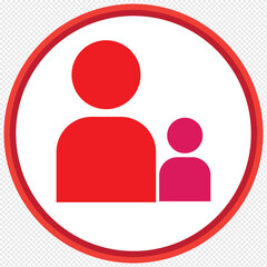 User Icon in trendy flat style isolated on white background. User symbol for your web site design, logo, app, UI. Vector illustration Vector flat illustration in grayscale.Avatar, user profile, person