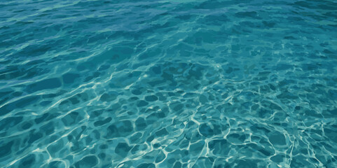 Blue ocean wave background. Blue and white water ocean background.