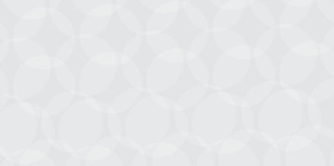 Abstract white and gray background with circles. background white in cover design, book design, website background. digital technology wallpaper used in the corporate in design.