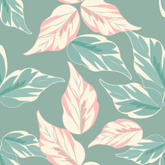 ikat floral Pattern hand draw, Motif ethnic  seamless textile illustration,  embroidery, print striped ornament floral, pattern, design for wrapping, silk, scarf, background, textile,  © Unshu