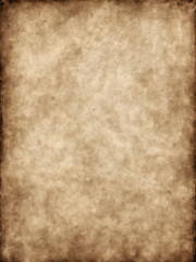 Naklejka premium Old parchment paper background with sepia tones