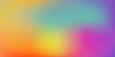 Abstract gradient rainbow color or light colorful background Blur.