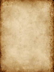 Obraz premium Old parchment paper background with sepia tones