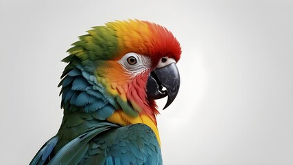 Fototapeta premium blue and yellow macaw ara