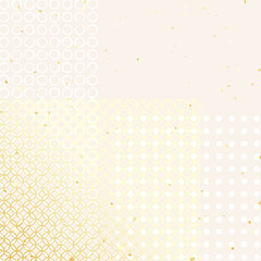 日本の伝統柄をアレンジした和モダンイラスト背景素材
