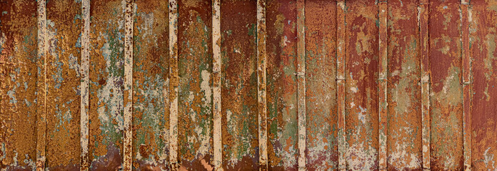 Rusty metal background.