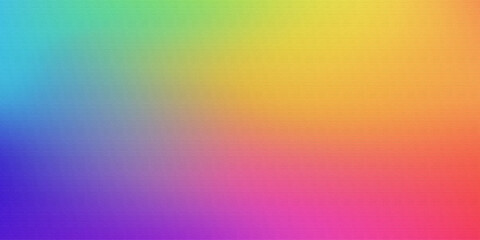 Obraz premium Abstract grainy gradient rainbow color or light colorful background.