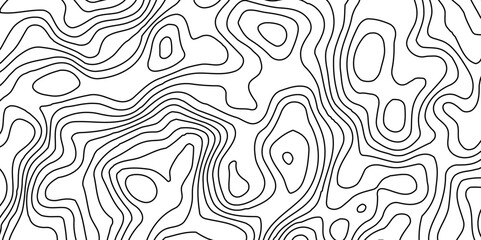Topographic map background geographic line map with seamless ornament design.Grey topographic lines. Texture of lines. Topographic contour lines map seamless pattern.
