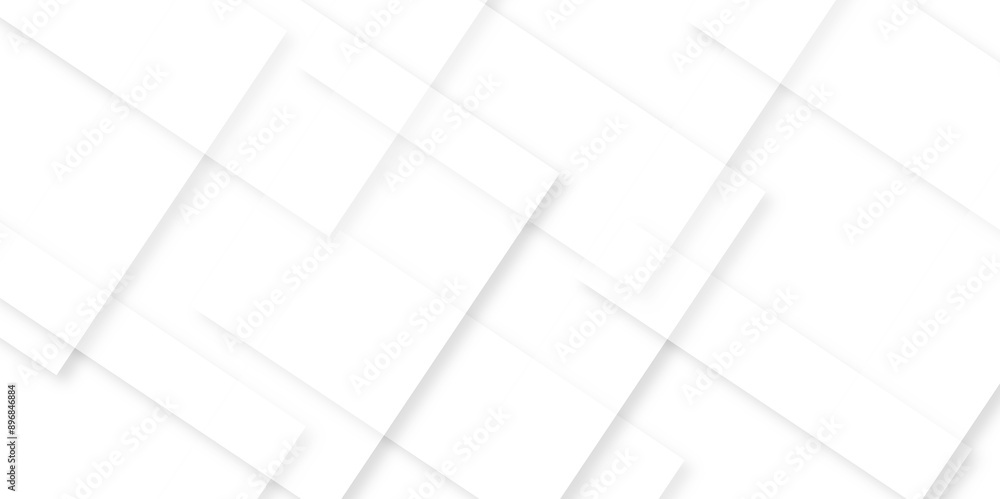 Poster abstract modern white, gray pattern geometric luxury gradient line background random square shape de