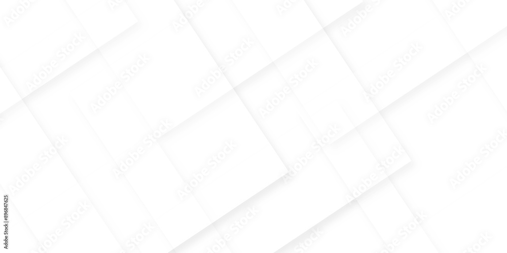 Poster abstract modern white, gray pattern geometric luxury gradient line background random square shape de