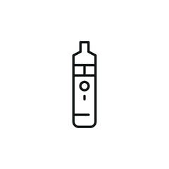 Vape icon. Simple vape icon for social media, app, and web design. Vector illustration.