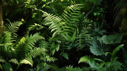 Lush Greenery Ferns