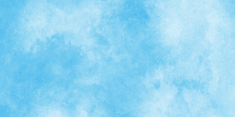 Abstract cloudy blue background with bokeh,Hand painted abstract soft sky blue watercolor sky and clouds,colorful clearing day Good weather and beautiful nature in the morning.