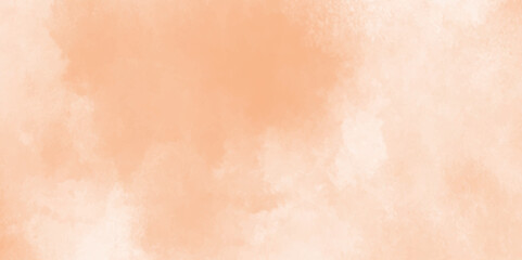 Abstract orange pastel watercolor stains background,abstract grunge watercolor background.perfect for invitation background or wallpaper,old pastel peach and soft light orange,