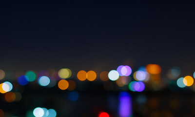 abstract outfocused city background with bokeh