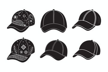 baseball cap vector illustration