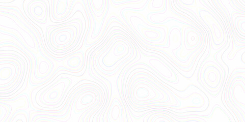 Natural printing illustrations of maps. panorama view multicolor wave curve lines banner background. topographic map in contour line light topographic topo contour map and ocean topographic line map.