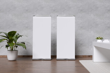 Roll Up Banner Mockup