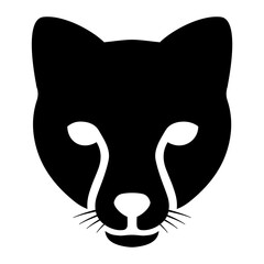 Leopard Head Logo Vector Illustration