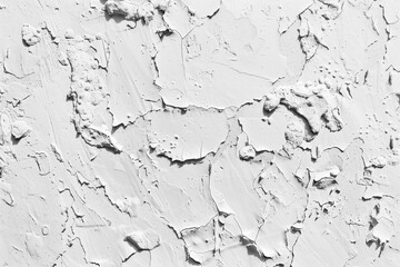 Fototapeta premium White rough filler plaster façade wall texture background
